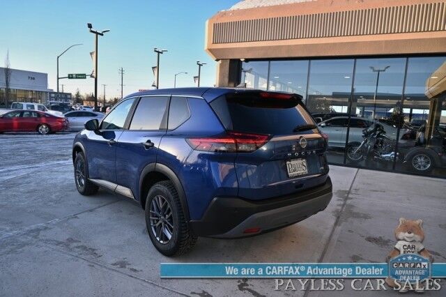 2023 Nissan Rogue S / AWD / Premium Cloth Seats / Forward Collision Alert / Lane Departure & Blind Spot Alert / Cruise Control / Keyless Entry & Start / Apple CarPlay & Android Auto / Back Up Cam / 1-Owner Anchorage AK