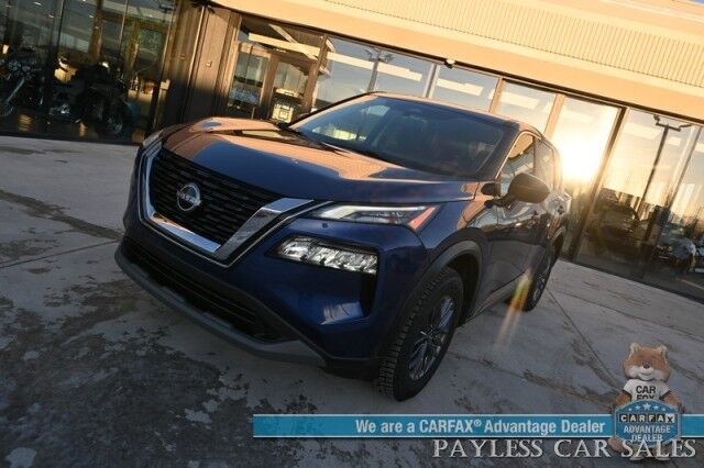 2023 Nissan Rogue S / AWD / Premium Cloth Seats / Forward Collision Alert / Lane Departure & Blind Spot Alert / Cruise Control / Keyless Entry & Start / Apple CarPlay & Android Auto / Back Up Cam / 1-Owner Anchorage AK 2023 Nissan Rogue S / AWD / Premium Cloth Seats / Forward Collision Alert / Lane Departure & Blind Spot Alert / Cruise Control / Keyless Entry & Start / Apple CarPlay & Android Auto / Back Up Cam / 1-Owner Anchorage AK