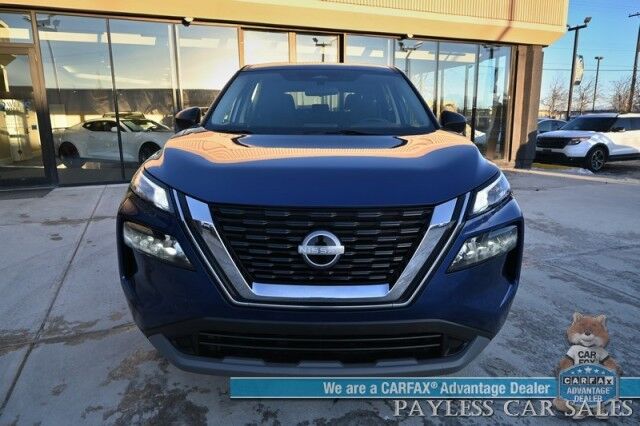 2023 Nissan Rogue S / AWD / Premium Cloth Seats / Forward Collision Alert / Lane Departure & Blind Spot Alert / Cruise Control / Keyless Entry & Start / Apple CarPlay & Android Auto / Back Up Cam / 1-Owner Anchorage AK 2023 Nissan Rogue S / AWD / Premium Cloth Seats / Forward Collision Alert / Lane Departure & Blind Spot Alert / Cruise Control / Keyless Entry & Start / Apple CarPlay & Android Auto / Back Up Cam / 1-Owner Anchorage AK