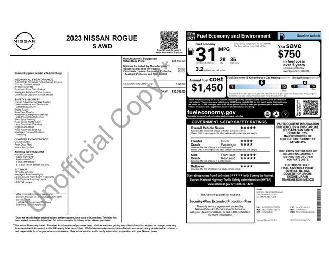 2023 Nissan Rogue S Raleigh NC