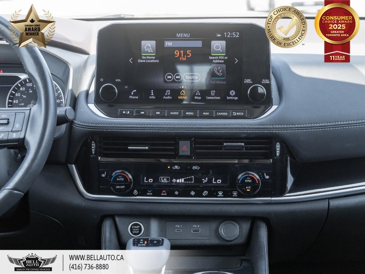 2023 Nissan Rogue SL | 360CAM | PANORAMIC ROOF | BACK UP CAMERA | POWER AND MEMORY SEAT | NAVI | LOW KMS | NO ACCIDENT Toronto ON