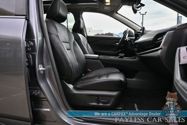 2023 Nissan Rogue SL / AWD / Premium Pkg / Power & Heated Leather Seats / NAV / Auto Start / Bose Speakers / Adaptive Cruise / Blind Spot Alert / Apple CarPlay & Android Auto / 360 View Camera / Keyless Entry & Start / 1-Owner Anchorage AK