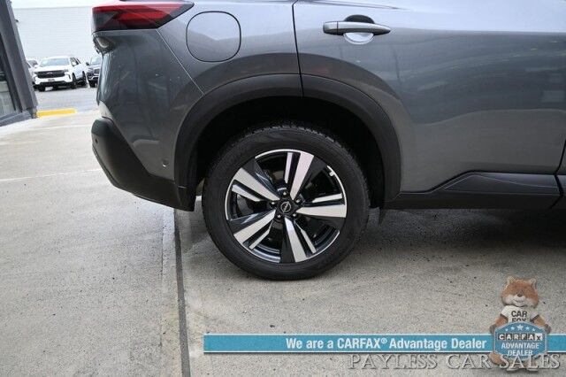 2023 Nissan Rogue SL / AWD / Premium Pkg / Power & Heated Leather Seats / NAV / Auto Start / Bose Speakers / Adaptive Cruise / Blind Spot Alert / Apple CarPlay & Android Auto / 360 View Camera / Keyless Entry & Start / 1-Owner Anchorage AK
