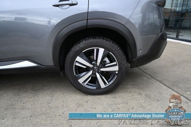 2023 Nissan Rogue SL / AWD / Premium Pkg / Power & Heated Leather Seats / NAV / Auto Start / Bose Speakers / Adaptive Cruise / Blind Spot Alert / Apple CarPlay & Android Auto / 360 View Camera / Keyless Entry & Start / 1-Owner Anchorage AK
