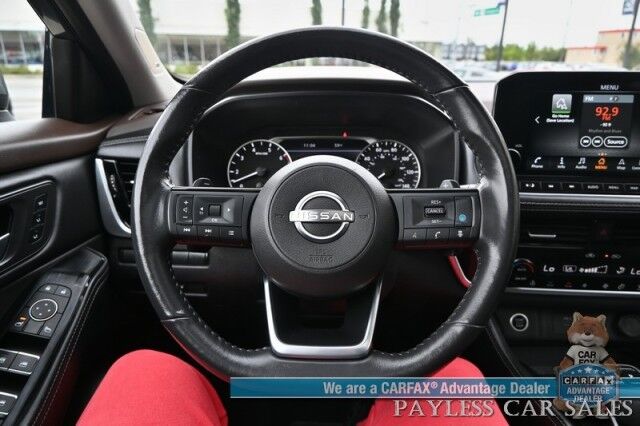2023 Nissan Rogue SL / AWD / Premium Pkg / Power & Heated Leather Seats / NAV / Auto Start / Bose Speakers / Adaptive Cruise / Blind Spot Alert / Apple CarPlay & Android Auto / 360 View Camera / Keyless Entry & Start / 1-Owner Anchorage AK