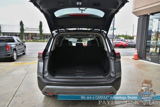 2023 Nissan Rogue SL / AWD / Premium Pkg / Power & Heated Leather Seats / NAV / Auto Start / Bose Speakers / Adaptive Cruise / Blind Spot Alert / Apple CarPlay & Android Auto / 360 View Camera / Keyless Entry & Start / 1-Owner Anchorage AK