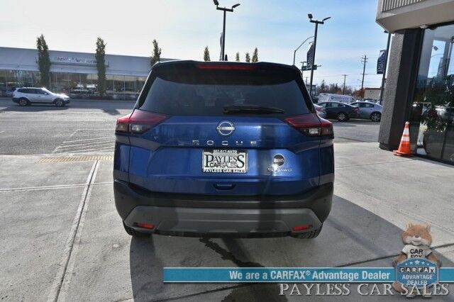 2023 Nissan Rogue SV / AWD / AutoStart / ProPilot Assist / Power Driver's Seat / Power Locks, Windows & Mirrors / Lane Departure & Blind Spot Alert / Apple CarPlay & Android Auto / Keyless Entry & Start / Block Heater / 35 MPG / 1-Owner Anchorage AK 2023 Nissan Rogue SV / AWD / AutoStart / ProPilot Assist / Power Driver's Seat / Power Locks, Windows & Mirrors / Lane Departure & Blind Spot Alert / Apple CarPlay & Android Auto / Keyless Entry & Start / Block Heater / 35 MPG / 1-Owner Anchorage AK