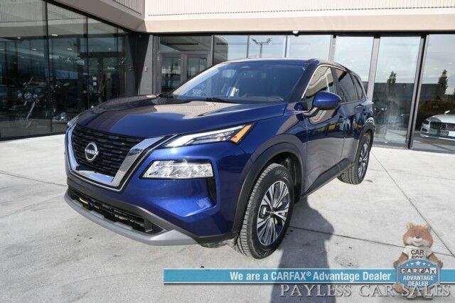 2023 Nissan Rogue SV / AWD / AutoStart / ProPilot Assist / Power Driver's Seat / Power Locks, Windows & Mirrors / Lane Departure & Blind Spot Alert / Apple CarPlay & Android Auto / Keyless Entry & Start / Block Heater / 35 MPG / 1-Owner Anchorage AK 2023 Nissan Rogue SV / AWD / AutoStart / ProPilot Assist / Power Driver's Seat / Power Locks, Windows & Mirrors / Lane Departure & Blind Spot Alert / Apple CarPlay & Android Auto / Keyless Entry & Start / Block Heater / 35 MPG / 1-Owner Anchorage AK