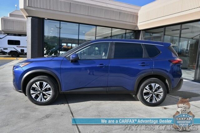 2023 Nissan Rogue SV / AWD / AutoStart / ProPilot Assist / Power Driver's Seat / Power Locks, Windows & Mirrors / Lane Departure & Blind Spot Alert / Apple CarPlay & Android Auto / Keyless Entry & Start / Block Heater / 35 MPG / 1-Owner Anchorage AK 2023 Nissan Rogue SV / AWD / AutoStart / ProPilot Assist / Power Driver's Seat / Power Locks, Windows & Mirrors / Lane Departure & Blind Spot Alert / Apple CarPlay & Android Auto / Keyless Entry & Start / Block Heater / 35 MPG / 1-Owner Anchorage AK