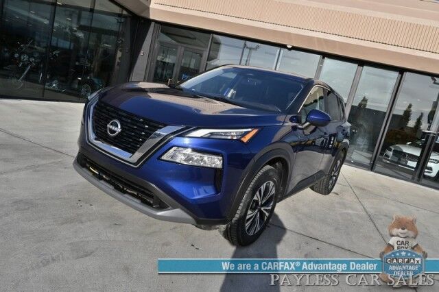 2023 Nissan Rogue SV / AWD / AutoStart / ProPilot Assist / Power Driver's Seat / Power Locks, Windows & Mirrors / Lane Departure & Blind Spot Alert / Apple CarPlay & Android Auto / Keyless Entry & Start / Block Heater / 35 MPG / 1-Owner Wasilla AK