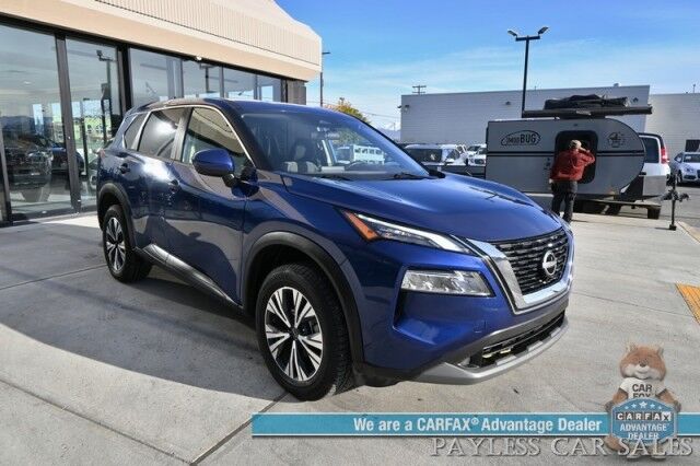 2023 Nissan Rogue SV / AWD / AutoStart / ProPilot Assist / Power Driver's Seat / Power Locks, Windows & Mirrors / Lane Departure & Blind Spot Alert / Apple CarPlay & Android Auto / Keyless Entry & Start / Block Heater / 35 MPG / 1-Owner Anchorage AK 2023 Nissan Rogue SV / AWD / AutoStart / ProPilot Assist / Power Driver's Seat / Power Locks, Windows & Mirrors / Lane Departure & Blind Spot Alert / Apple CarPlay & Android Auto / Keyless Entry & Start / Block Heater / 35 MPG / 1-Owner Anchorage AK