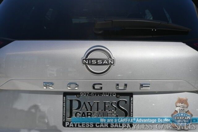 2023 Nissan Rogue SV / AWD / AutoStart / ProPilot Assist / Power Mirrors, Windows & Locks / Lane Departure & Blind Spot Alert / Apple CarPlay & Android Auto / Keyless Entry & Start / 35 MPG / 1-Owner Anchorage AK