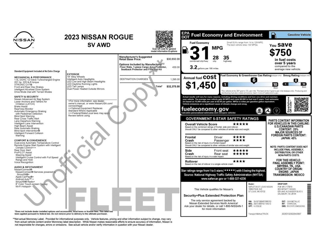 2023 Nissan Rogue SV AWD Tallmadge OH