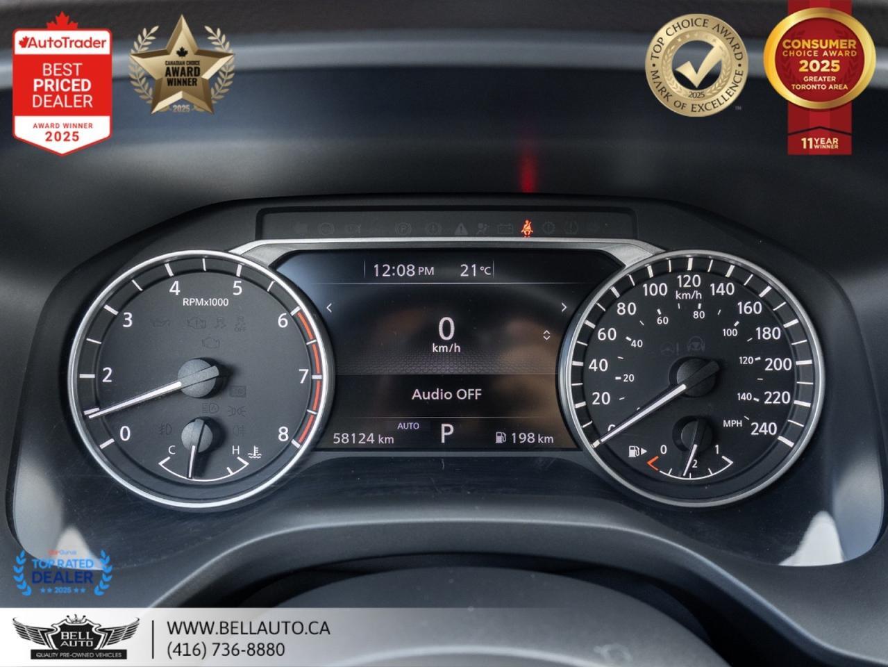 2023 Nissan Rogue SV Midnight Edition | 360CAM | PANO | LTHR | B.SPOT | NOACCIDENT Toronto ON