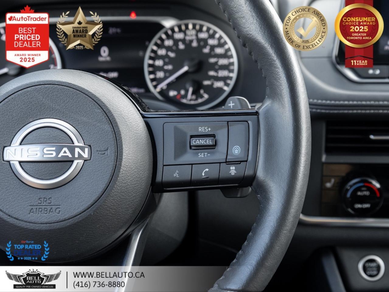 2023 Nissan Rogue SV Midnight Edition | 360CAM | PANO | LTHR | B.SPOT | NOACCIDENT Toronto ON