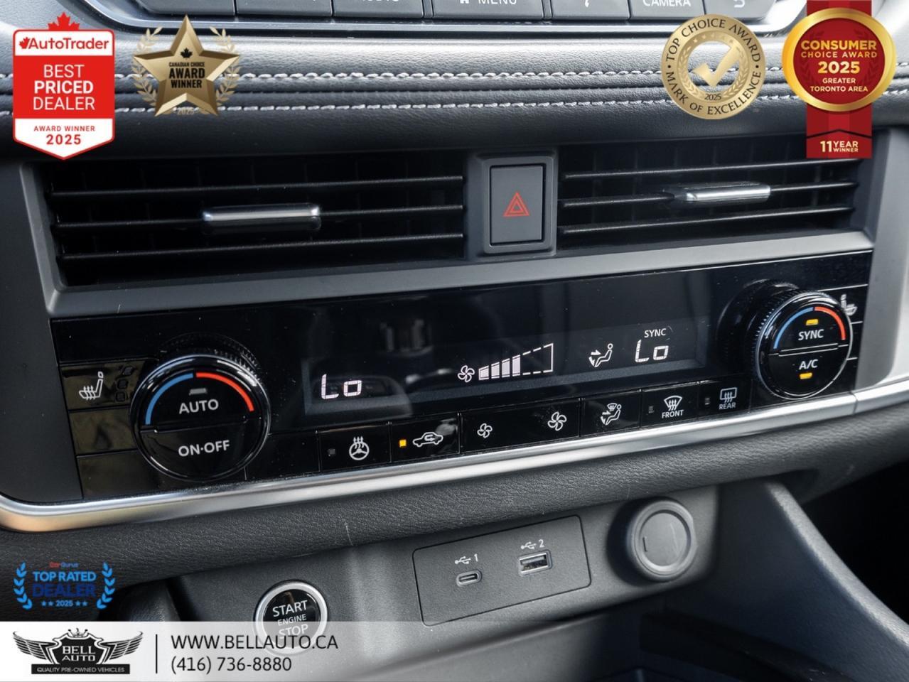 2023 Nissan Rogue SV Midnight Edition | 360CAM | PANO | LTHR | B.SPOT | NOACCIDENT Toronto ON