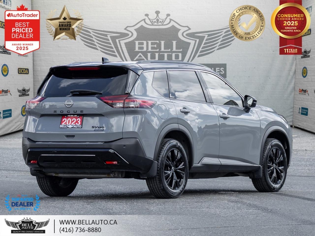 2023 Nissan Rogue SV Midnight Edition | 360CAM | PANO | LTHR | B.SPOT | NOACCIDENT Toronto ON