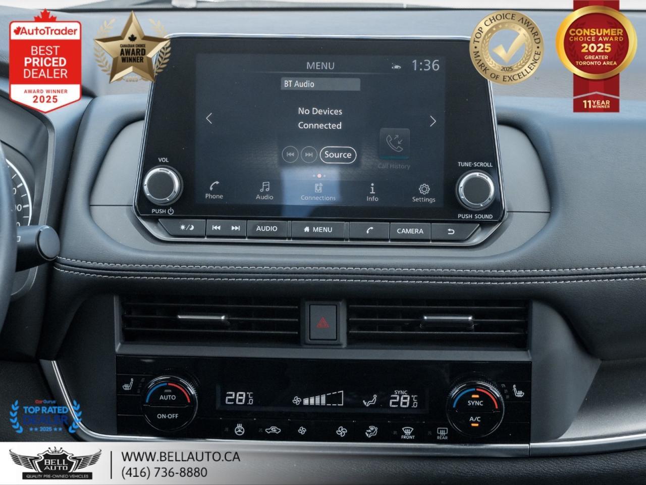 2023 Nissan Rogue SV Midnight Edition | AWD | PANO | 360CAM | LTHR | NOACCIDENT Toronto ON