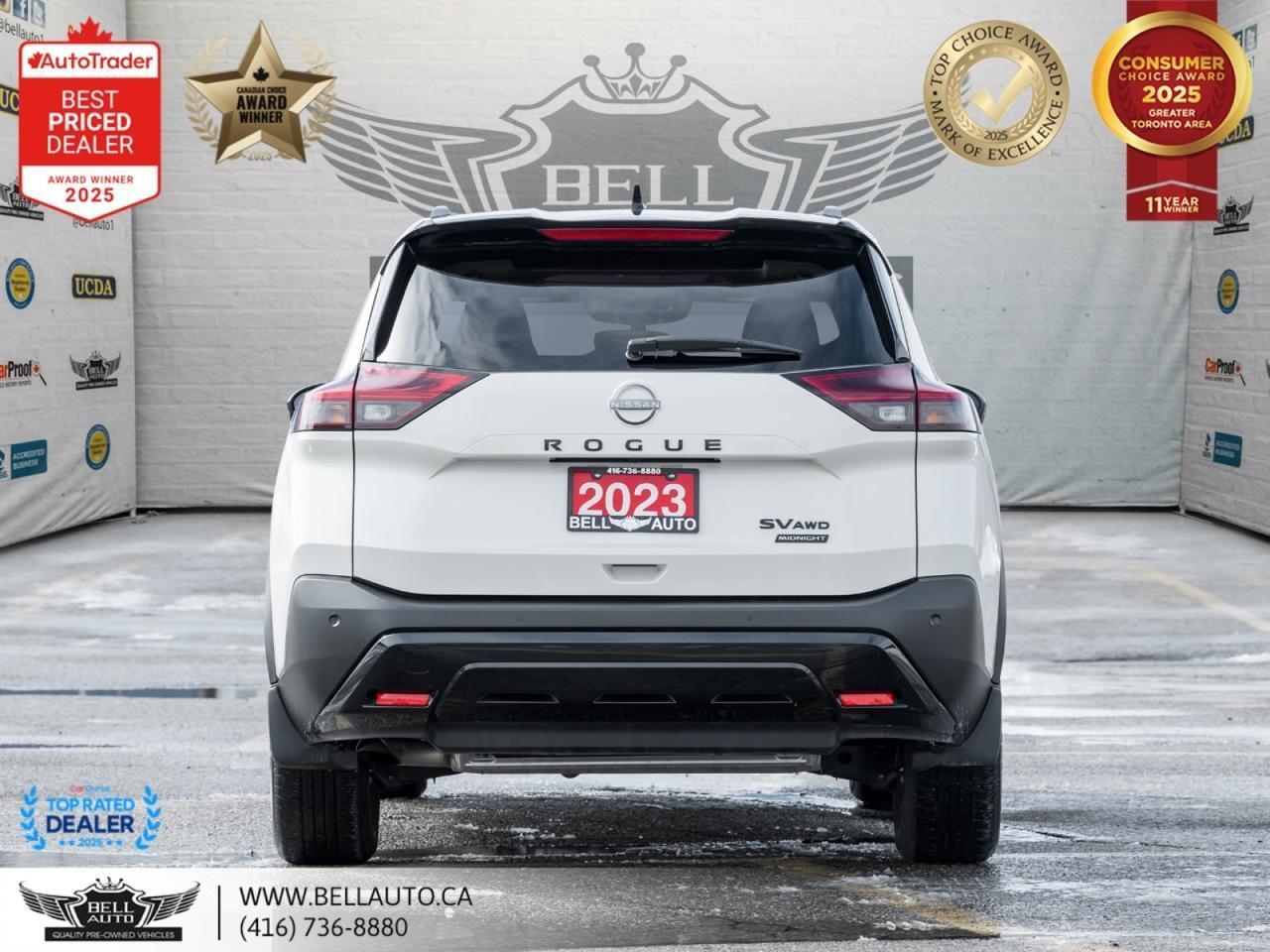 2023 Nissan Rogue SV Midnight Edition | AWD | PANO | 360CAM | LTHR | NOACCIDENT Toronto ON