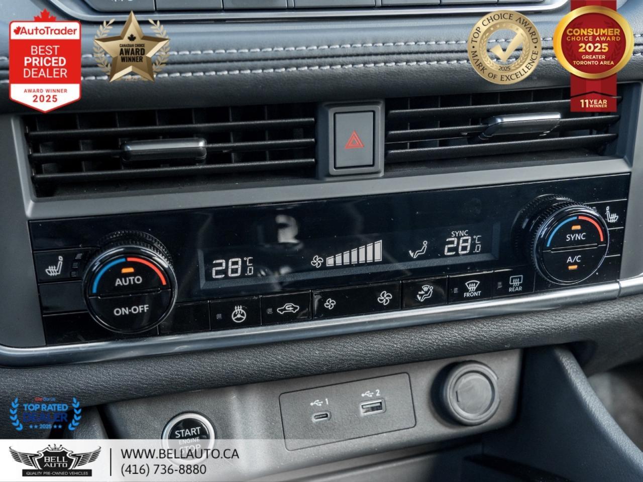 2023 Nissan Rogue SV Midnight Edition | AWD | PANO | 360CAM | LTHR | NOACCIDENT Toronto ON