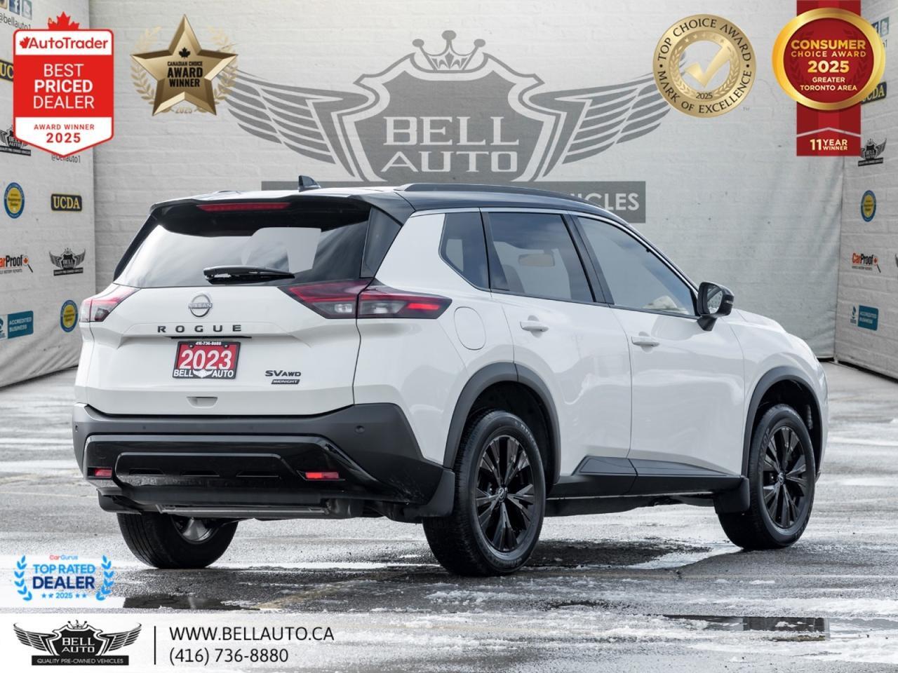 2023 Nissan Rogue SV Midnight Edition | AWD | PANO | 360CAM | LTHR | NOACCIDENT Toronto ON