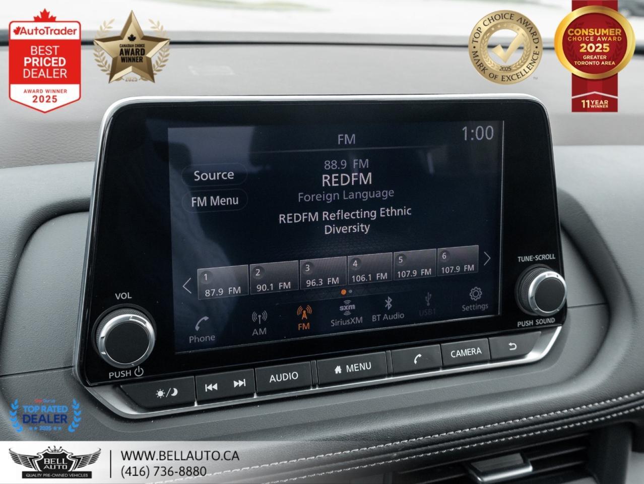 2023 Nissan Rogue SV Midnight Edition | AWD | PANO | 360CAM | LTHR | NOACCIDENT Toronto ON