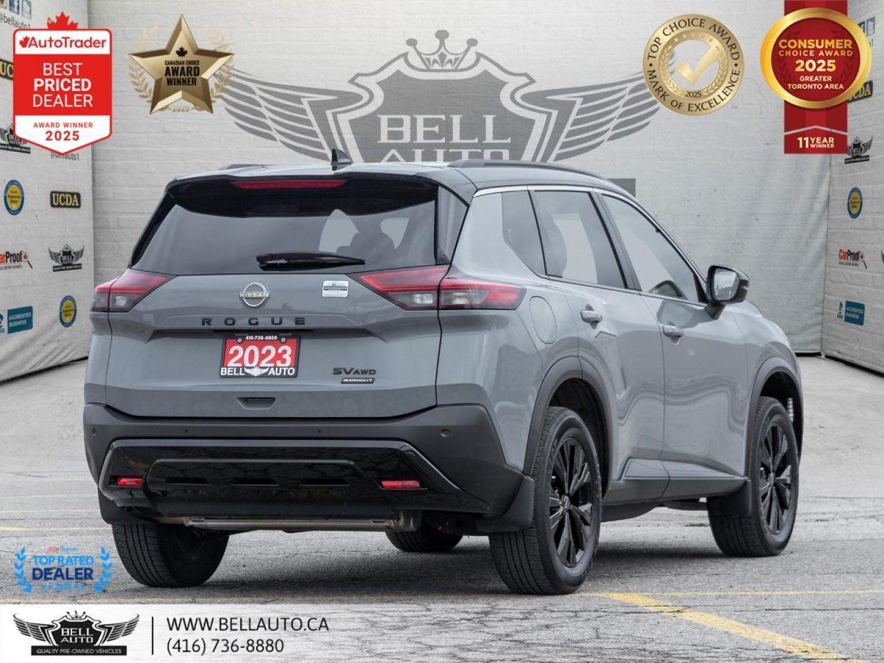 2023 Nissan Rogue SV Midnight Edition | AWD | PANO | 360CAM | LTHR | NOACCIDENT Toronto ON