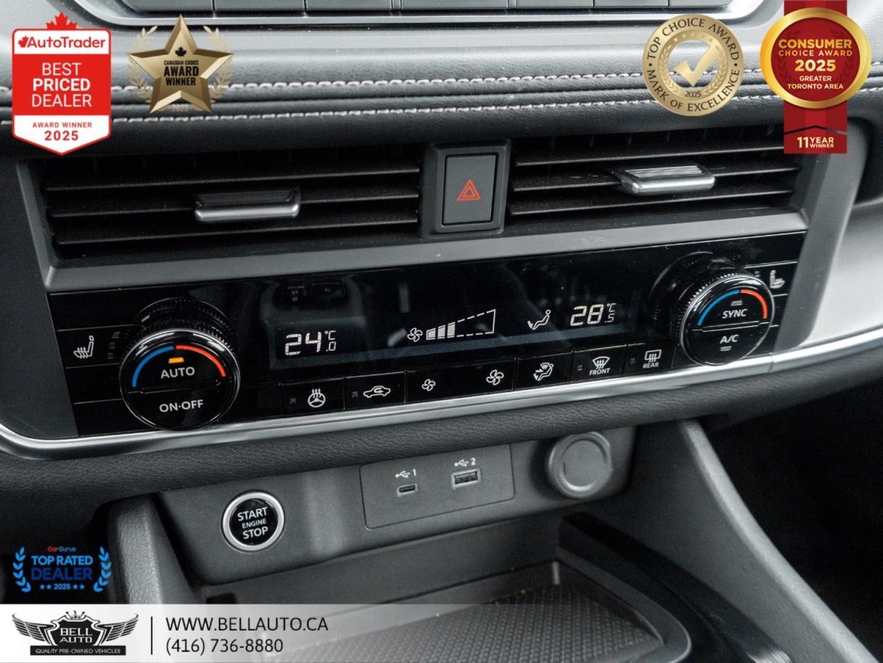 2023 Nissan Rogue SV Midnight Edition | AWD | PANO | 360CAM | LTHR | NOACCIDENT Toronto ON