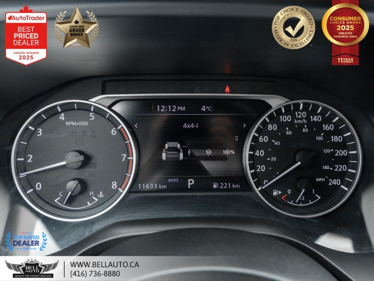 2023 Nissan Rogue SV Midnight Edition | AWD | PANO | 360CAM | LTHR | NOACCIDENT Toronto ON