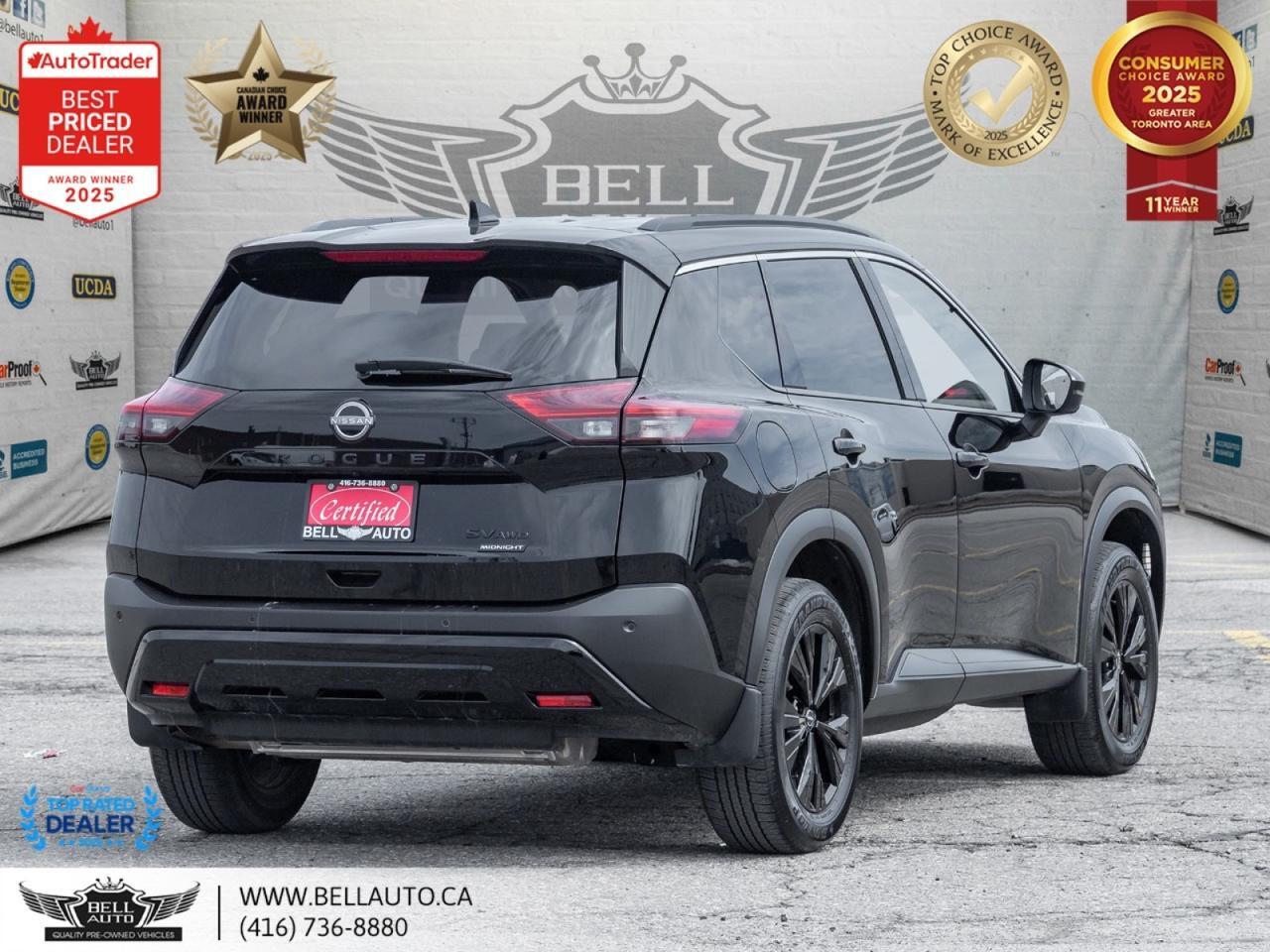 2023 Nissan Rogue SV Midnight Edition | AWD | PANO | 360CAM | LTHR | NOACCIDENT Toronto ON