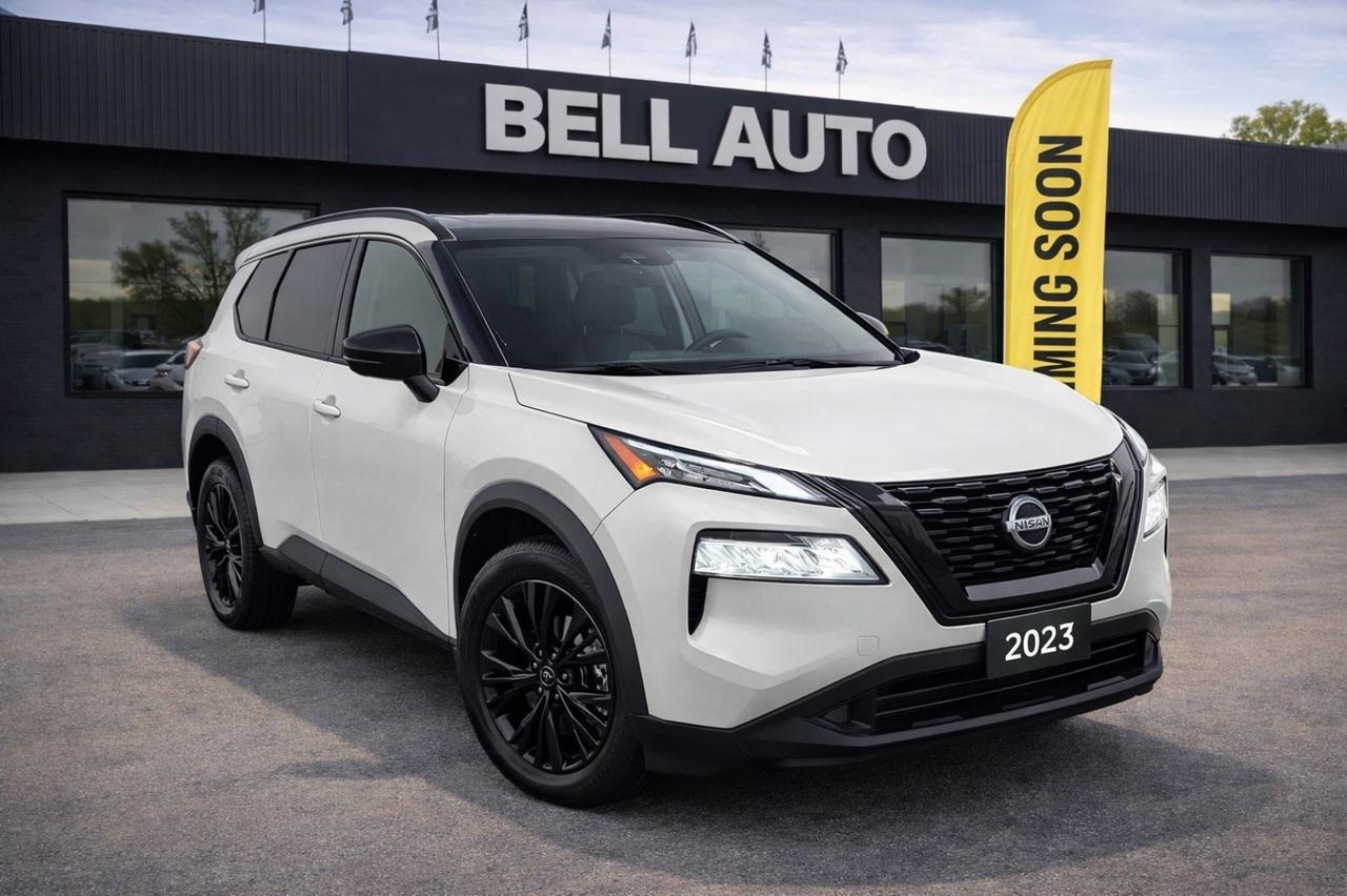 2023 Nissan Rogue SV Midnight Edition PANOROOF B.CAM B.SPOT ONEOWNER NOACCIDENT