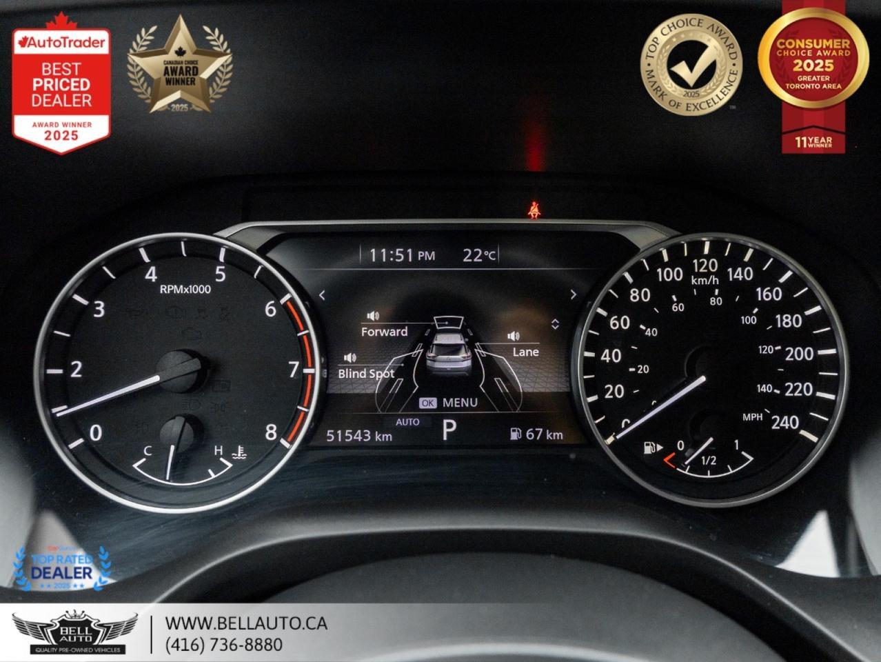 2023 Nissan Rogue SV Moonroof | 360CAM | PANO | LTHR | B.SPOT | NOACCIDENT Toronto ON