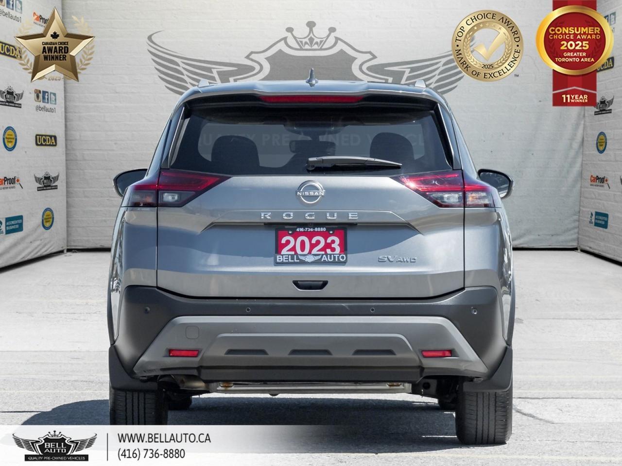 2023 Nissan Rogue SV Moonroof | 360CAM | PANO | WOODTRIM | BACKUPCAM |  NO ACCIDENT Toronto ON