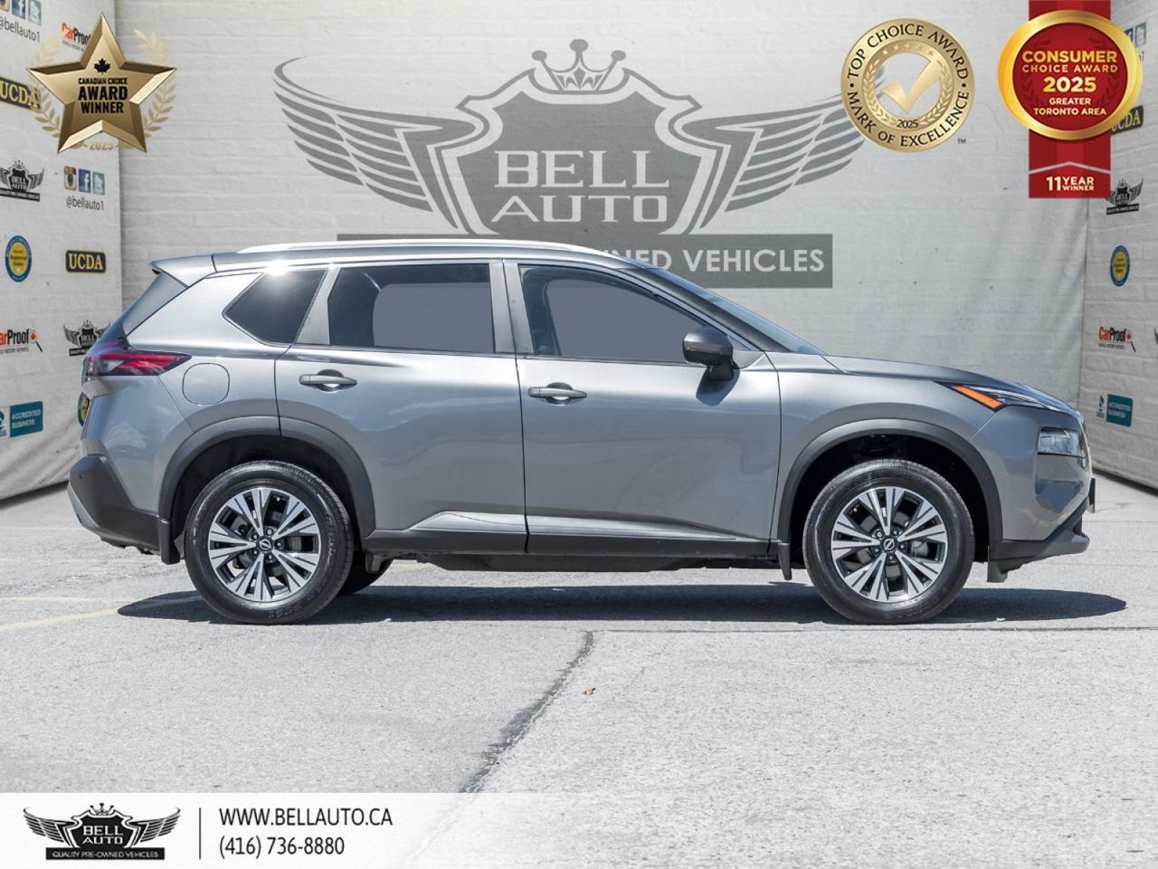 2023 Nissan Rogue SV Moonroof | 360CAM | PANO | WOODTRIM | BACKUPCAM |  NO ACCIDENT Toronto ON