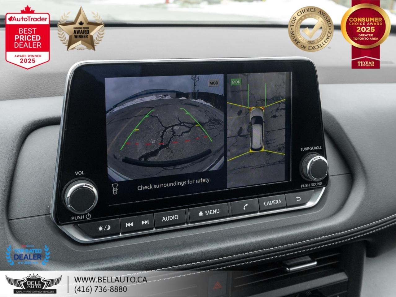 2023 Nissan Rogue SV Moonroof | AWD | PANO | B.CAM | B.SPOT | LOWKMS | NOACCIDENT Toronto ON