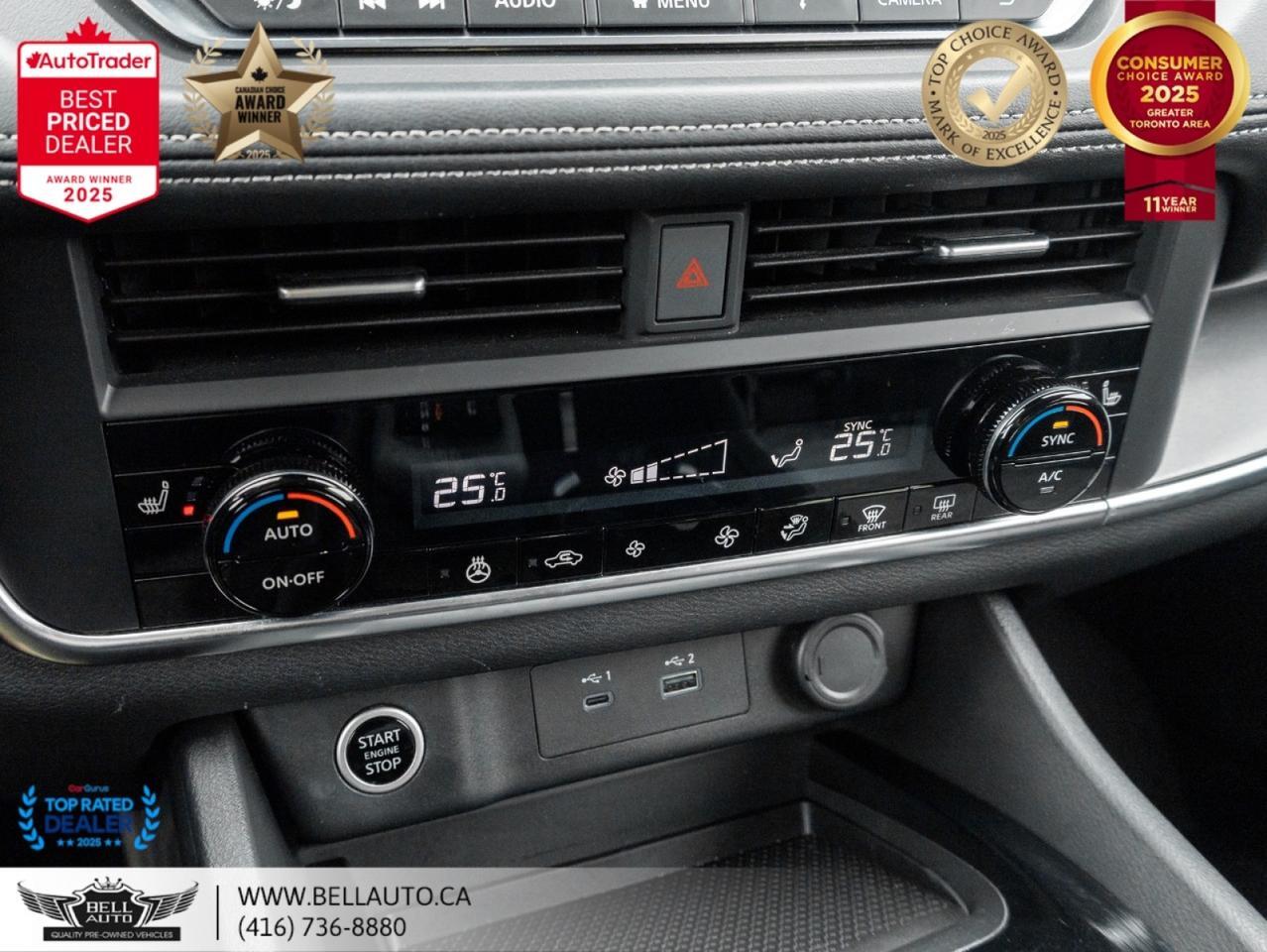 2023 Nissan Rogue SV Moonroof | AWD | PANO | B.CAM | B.SPOT | LOWKMS | NOACCIDENT Toronto ON