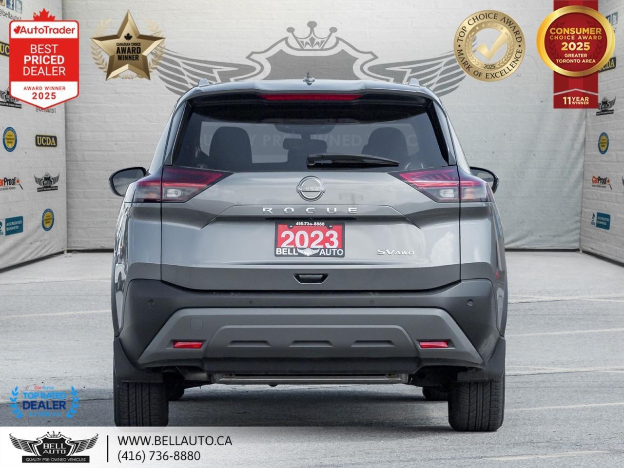 2023 Nissan Rogue SV Moonroof | AWD | PANO | B.CAM | B.SPOT | ONEOWNER | LOWKMS | NOACCIDENT Toronto ON