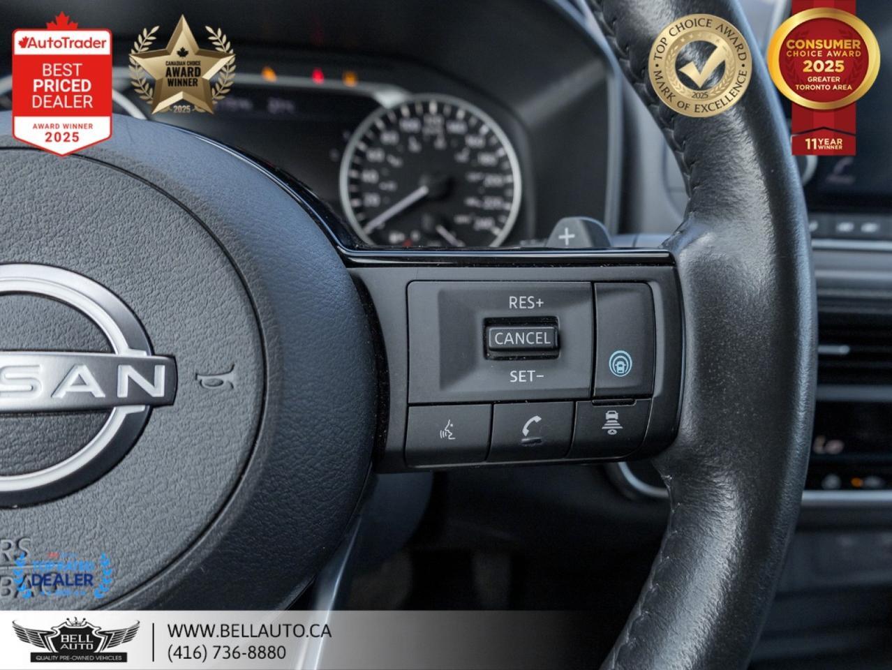 2023 Nissan Rogue SV Moonroof | AWD | PANO | B.CAM | B.SPOT | ONEOWNER | LOWKMS | NOACCIDENT Toronto ON