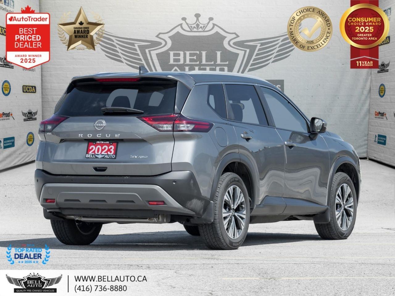 2023 Nissan Rogue SV Moonroof | AWD | PANO | B.CAM | B.SPOT | ONEOWNER | LOWKMS | NOACCIDENT Toronto ON