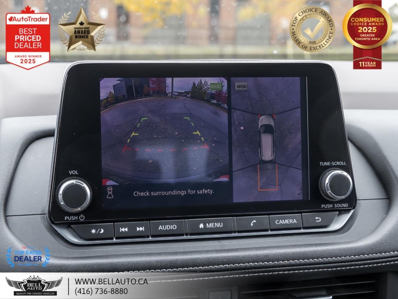 2023 Nissan Rogue SV Moonroof | AWD | PANO | B.CAM | B.SPOT | ONEOWNER | LOWKMS | NOACCIDENT Toronto ON