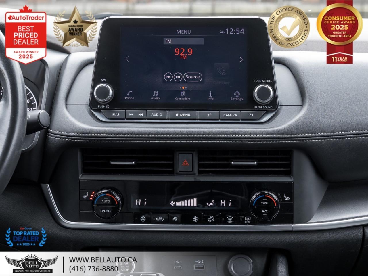 2023 Nissan Rogue SV Moonroof | AWD | PANO | B.CAM | B.SPOT | ONEOWNER | LOWKMS | NOACCIDENT Toronto ON