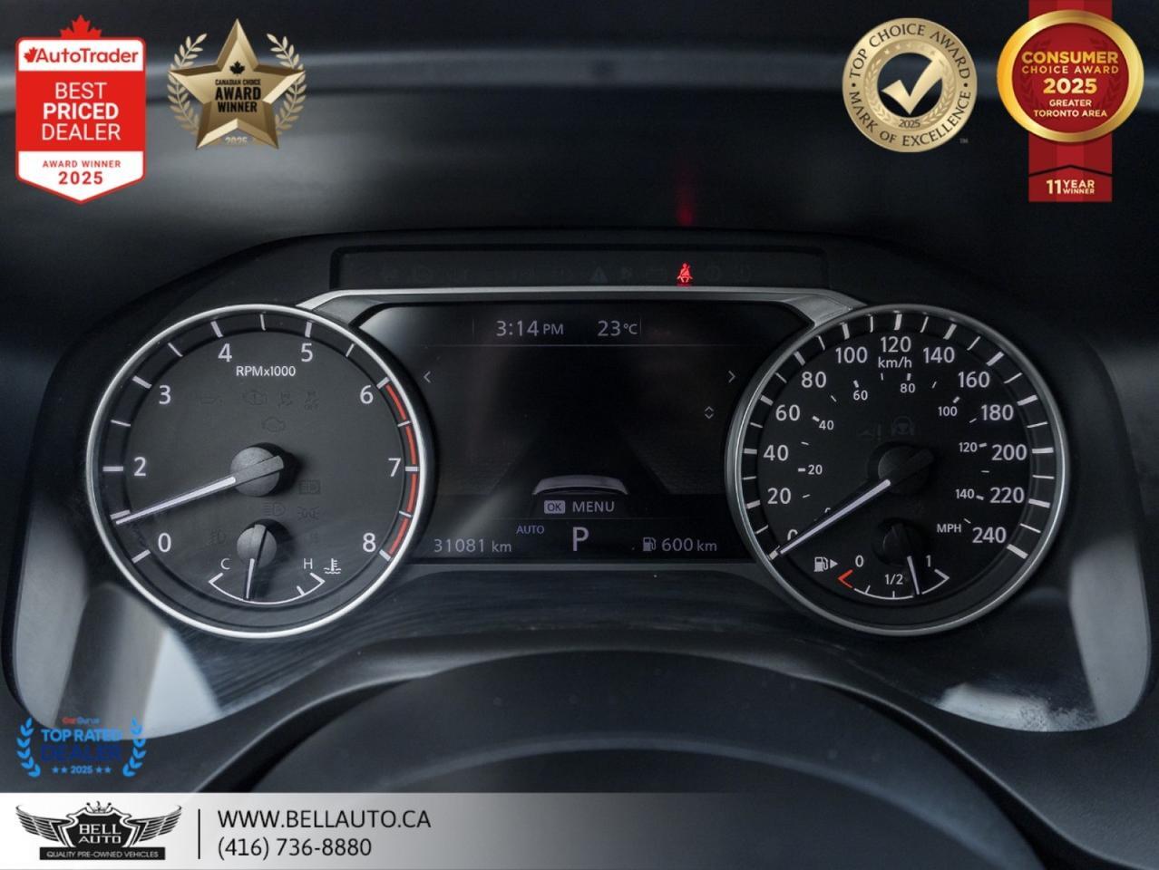 2023 Nissan Rogue SV Moonroof | PANO | HTD & PWR SEATS | B.CAM | B.SPOT | ONEOWNER | LOWKMS | NOACCIDENT Toronto ON