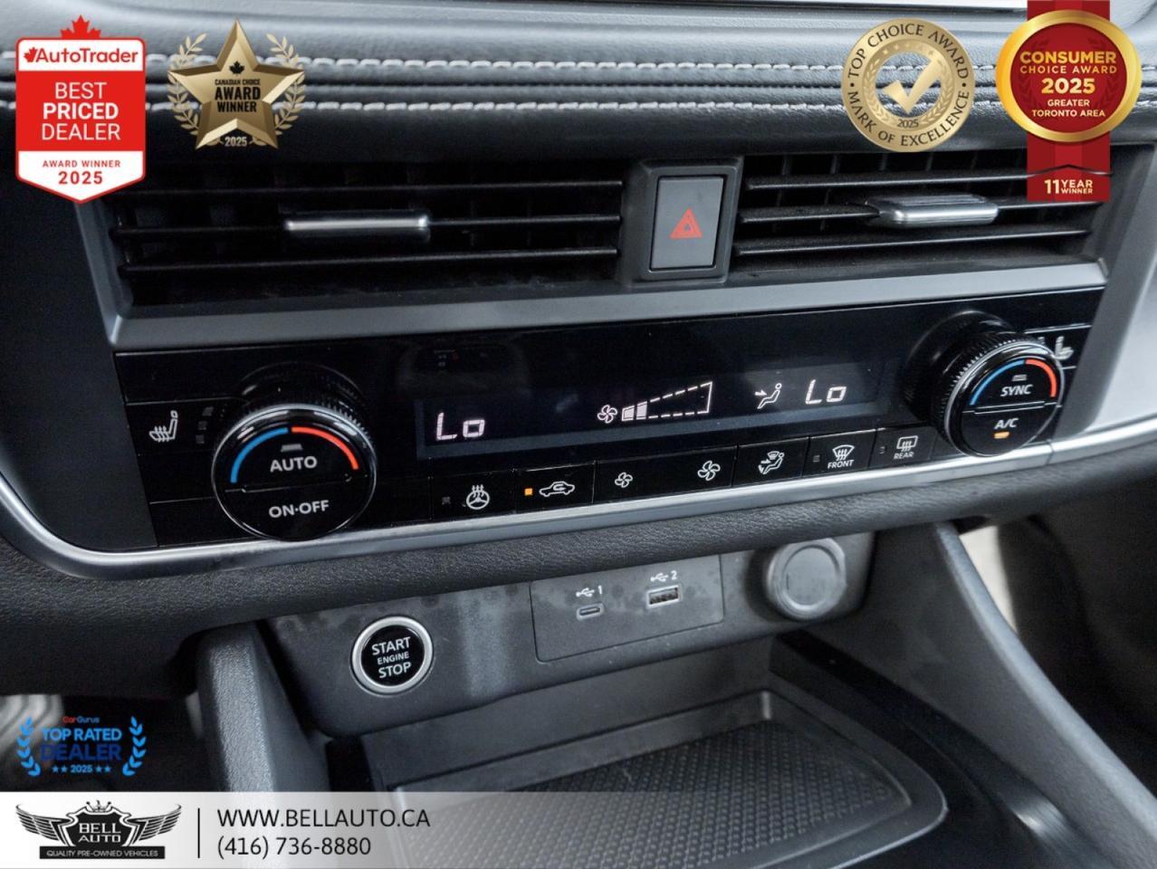 2023 Nissan Rogue SV Moonroof | PANO | HTD & PWR SEATS | B.CAM | B.SPOT | ONEOWNER | LOWKMS | NOACCIDENT Toronto ON