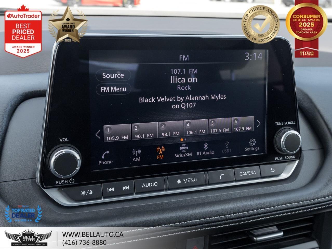 2023 Nissan Rogue SV Moonroof | PANOROOF | HTD & PWR SEATS | BACKUPCAM | B.SPOT | ONEOWNER | LOWKMS | NOACCIDENT Toronto ON