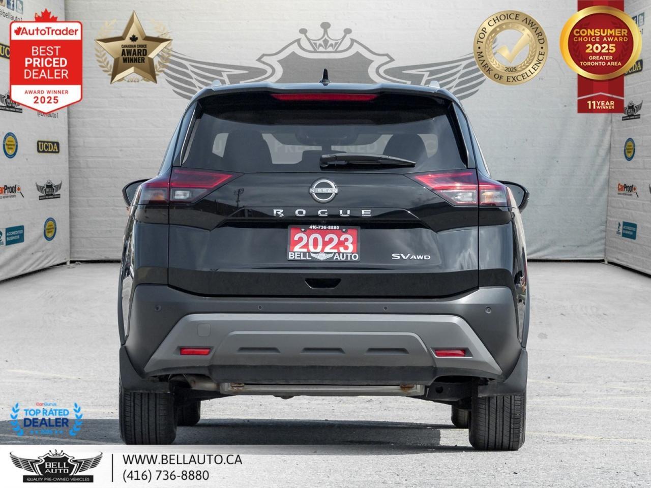 2023 Nissan Rogue SV Moonroof | PANOROOF | HTD & PWR SEATS | BACKUPCAM | B.SPOT | ONEOWNER | LOWKMS | NOACCIDENT Toronto ON