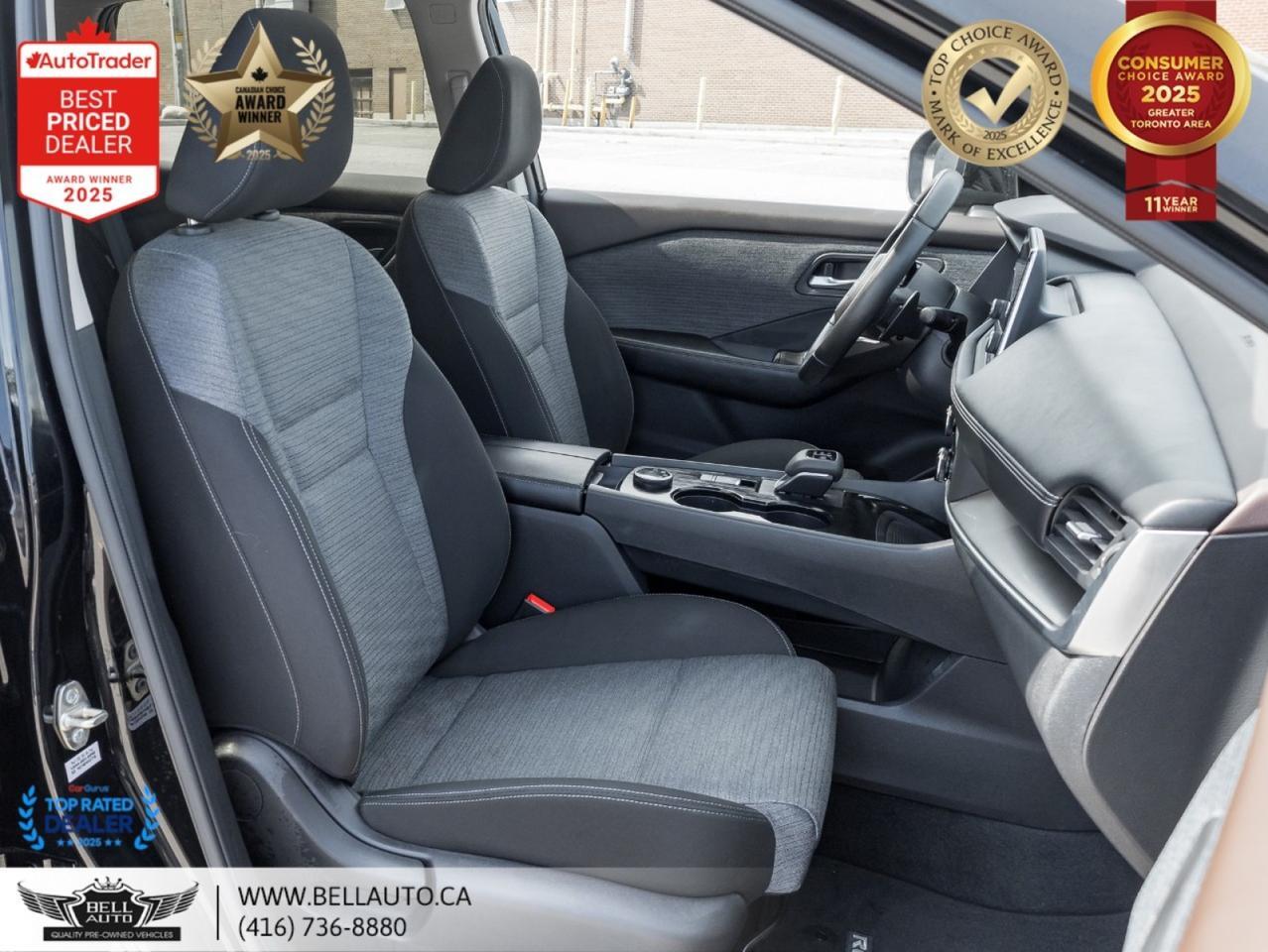 2023 Nissan Rogue SV Moonroof | PANOROOF | HTD & PWR SEATS | BACKUPCAM | B.SPOT | ONEOWNER | LOWKMS | NOACCIDENT Toronto ON