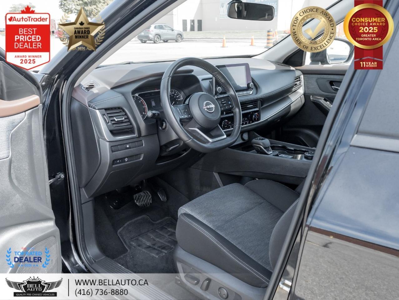 2023 Nissan Rogue SV Moonroof | PANOROOF | HTD & PWR SEATS | BACKUPCAM | B.SPOT | ONEOWNER | LOWKMS | NOACCIDENT Toronto ON