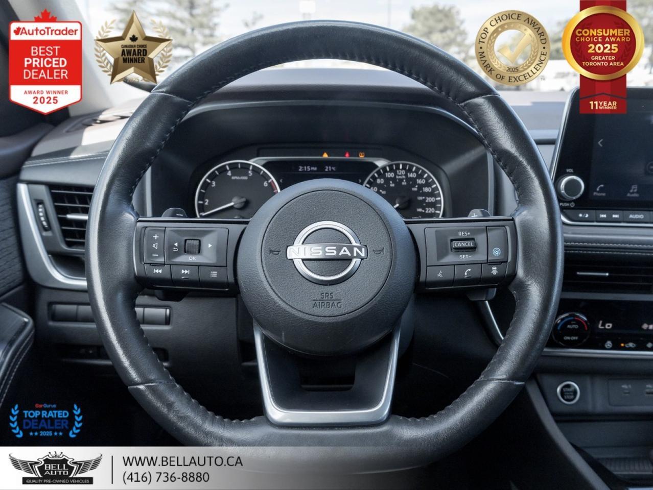 2023 Nissan Rogue SV Moonroof | PANOROOF | HTD & PWR SEATS | BACKUPCAM | BSPOT | NOACCIDENT Toronto ON