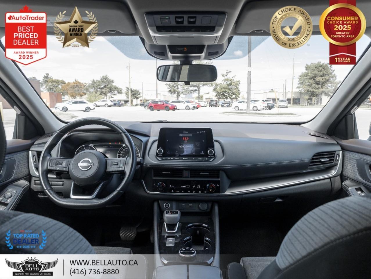 2023 Nissan Rogue SV Moonroof | PANOROOF | HTD & PWR SEATS | BACKUPCAM | BSPOT | NOACCIDENT Toronto ON