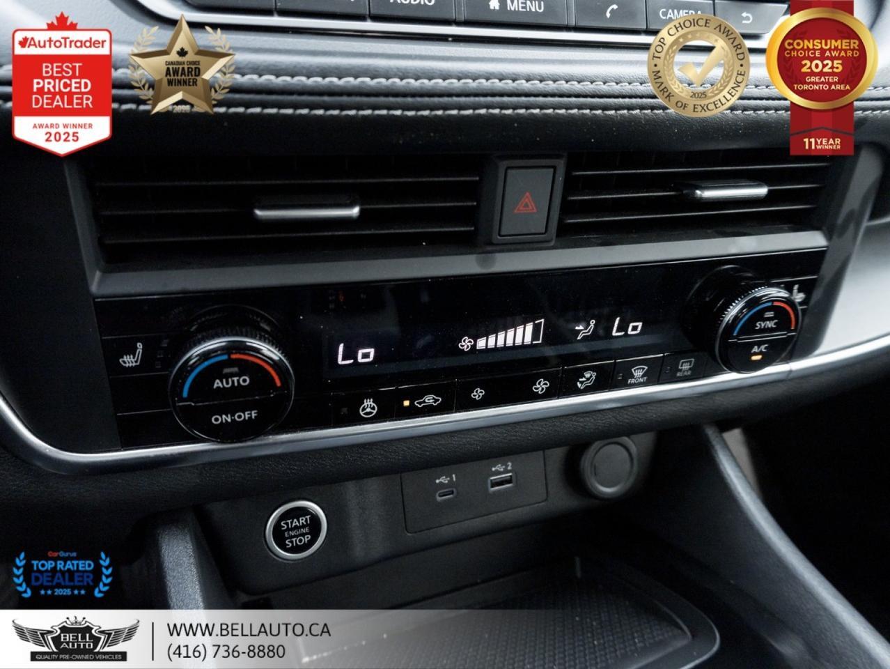 2023 Nissan Rogue SV Moonroof | PANOROOF | HTD & PWR SEATS | BACKUPCAM | BSPOT | ONEOWNER | LOWKMS | NOACCIDENT Toronto ON